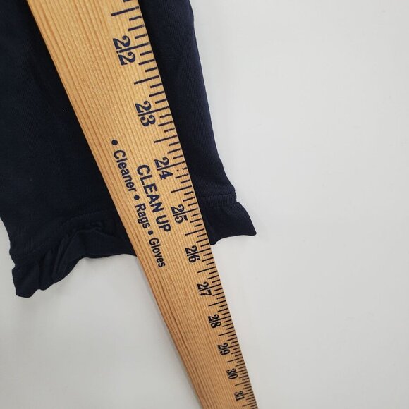 Boden Supersoft Frill Detail Top Women Size 16 / 18 NWT Long Sleeve Blouse Navy - Picture 14 of 15